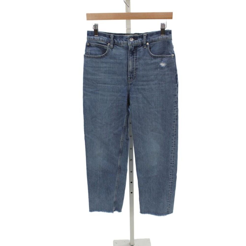 Everlane Womens Blue Straight Jeans Cotton Size 28